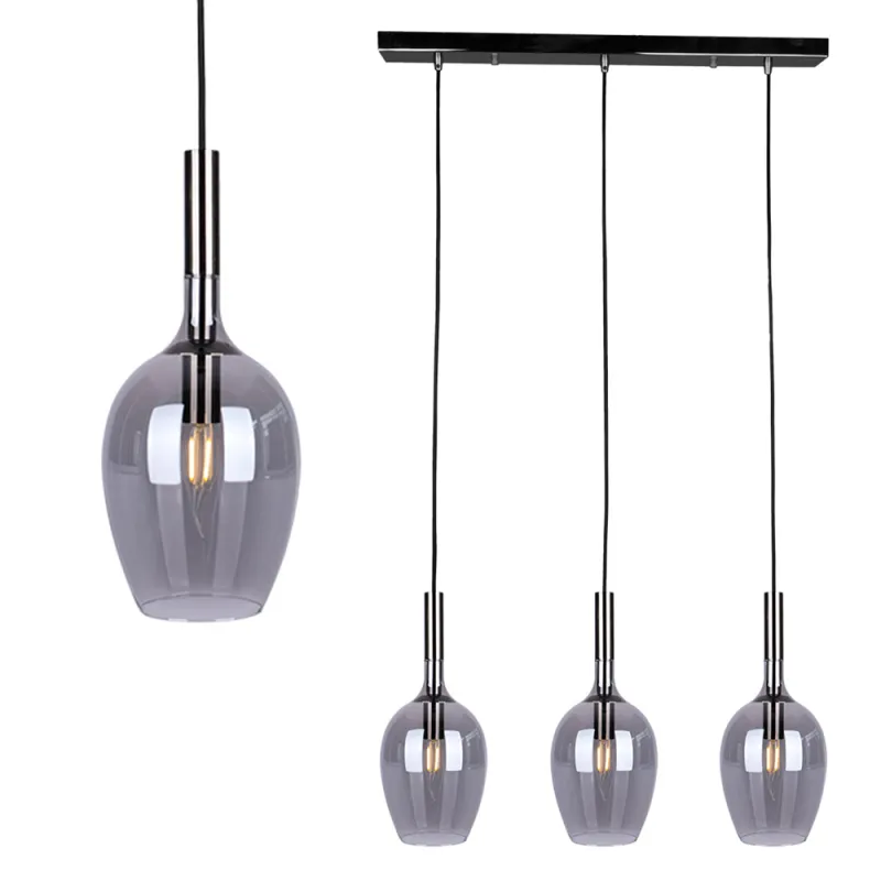 Suspensie Lugano Milagro E14, Negru, ML8814, Polonia