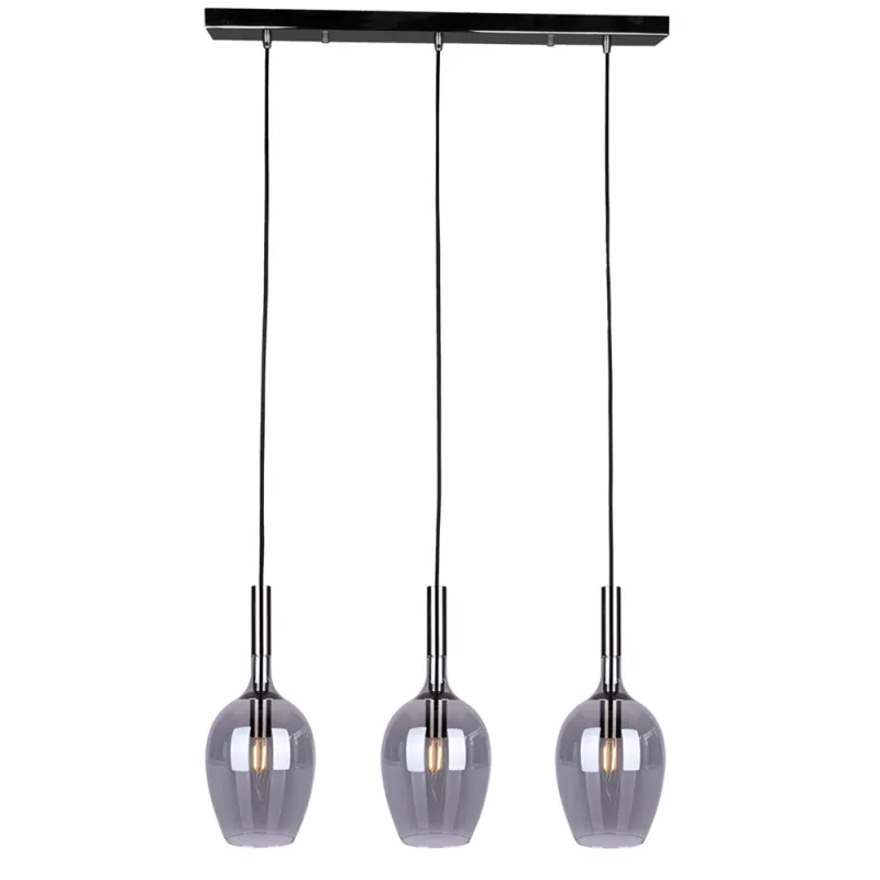 Suspensie Lugano Milagro E14, Negru, ML8814, Polonia