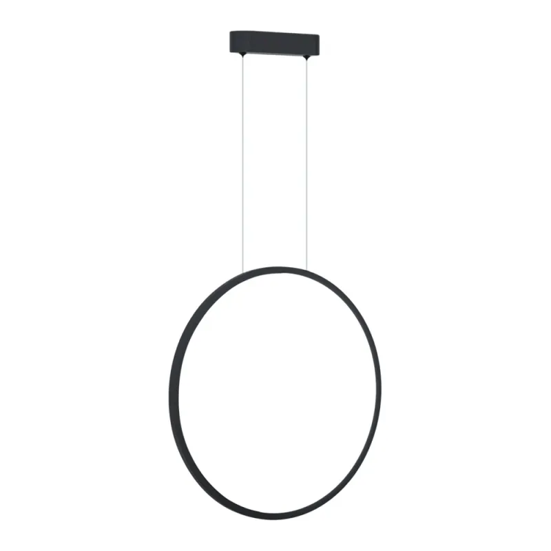 Suspensie Saturno Milagro Led, Negru, ML8854, Polonia