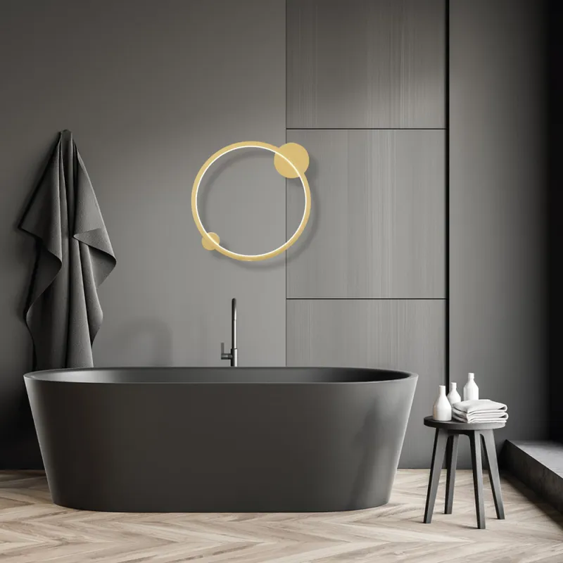 Aplica Saturno Milagro Led, Auriu, ML8859, Polonia