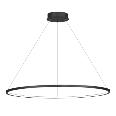 Suspensie Saturno Milagro Led, Negru, ML8862, Polonia