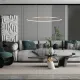 Suspensie Saturno Milagro Led, Auriu, ML8865, Polonia