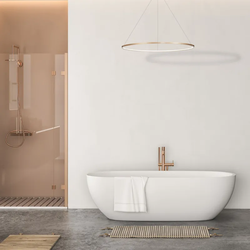 Suspensie Saturno Milagro Led, Auriu, ML8865, Polonia