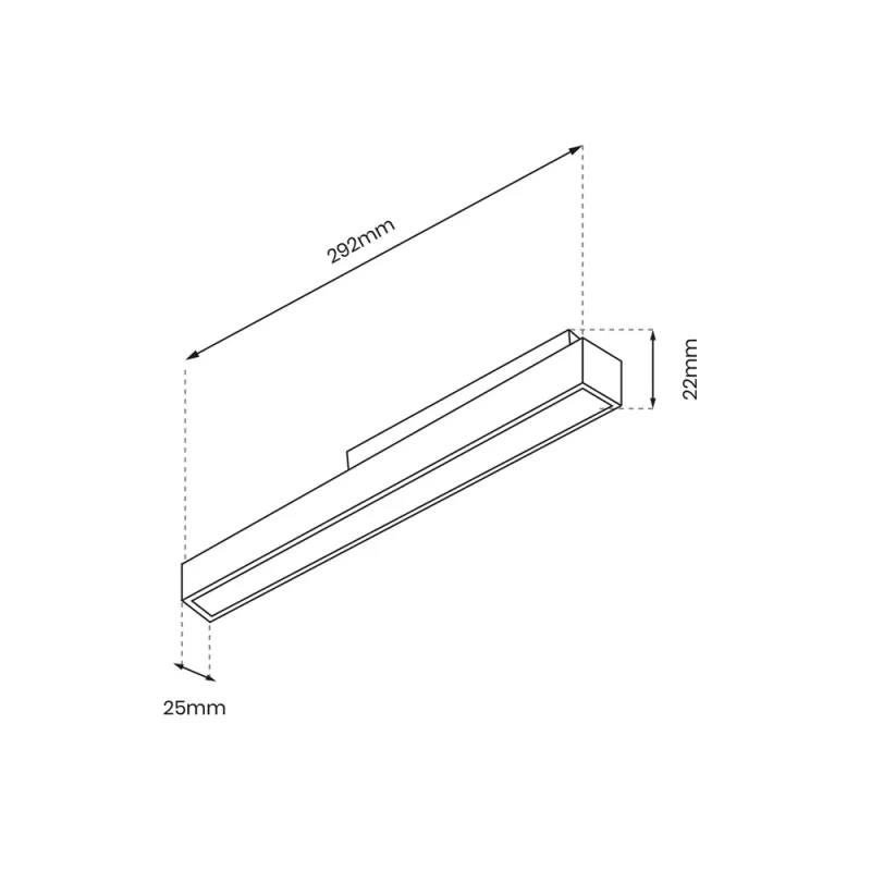 Corp Iluminat Pt Sina Magnetica Milagro Led, Negru, ML8928, Polonia