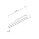 Corp Iluminat Pt Sina Magnetica Milagro Led, Negru, ML8928, Polonia