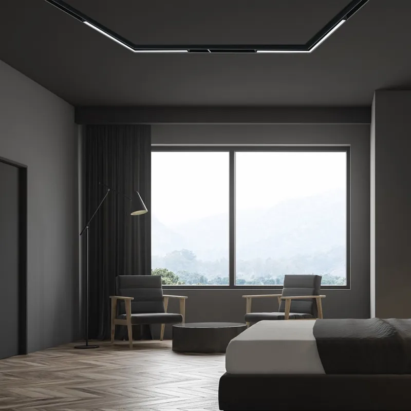Corp Iluminat Pt Sina Magnetica Milagro Led, Negru, ML8929, Polonia