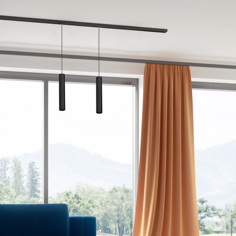 Pendul Sina Magnetica Milagro Led, Negru, ML8931, Polonia