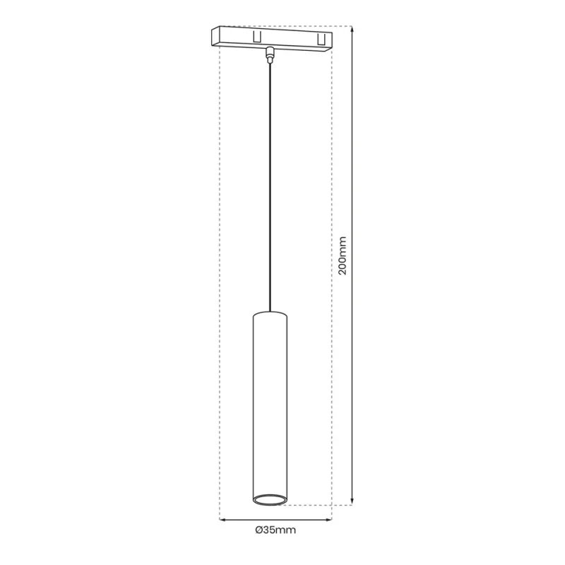 Pendul Sina Magnetica Milagro Led, Negru, ML8931, Polonia