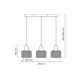 Suspensie Lumi ML9748 Milagro G9, Negru, Polonia