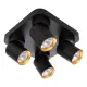 Lustra Spot Andy ML9941 Milagro GU10, Negru, Polonia