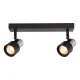 Spot Aplicat Cino ML9947 Milagro GU10, Negru, Polonia