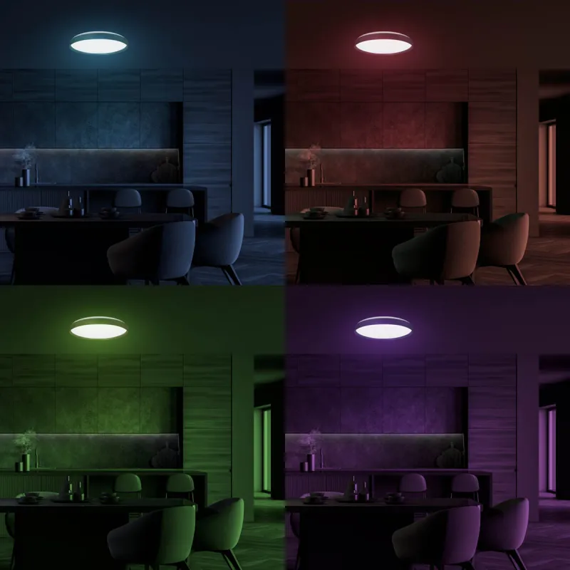 Plafoniera RGB Ringo ML9965 Milagro LED, Negru, Polonia