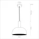 Pendul MLP1553 Milagro, Modern, E27, Negru
