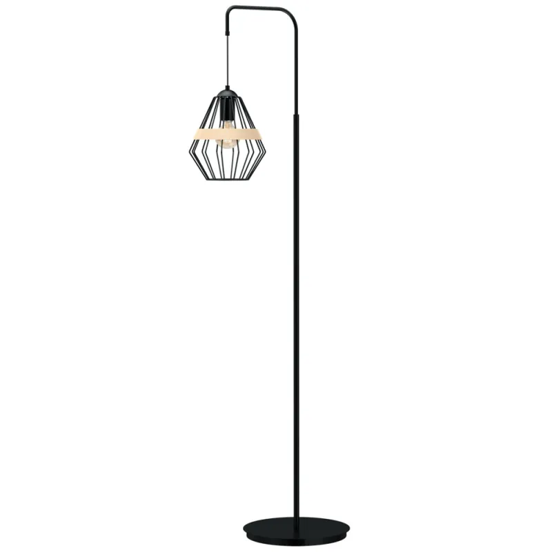 Lampadar Cliff Milagro E27, Negru, MLP5528 Polonia