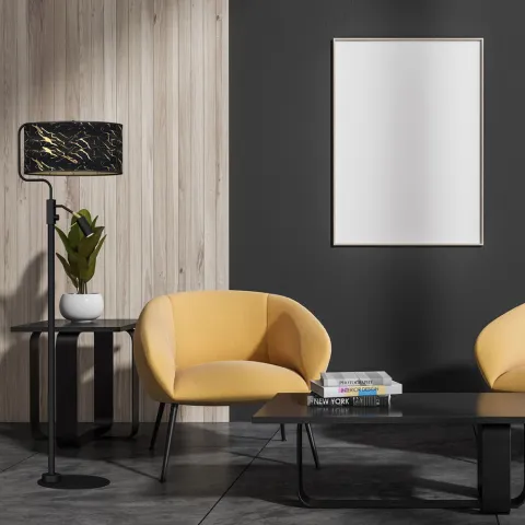 Lampadar Senso Milagro E27+Minigu10, Negru, MLP7300 Polonia