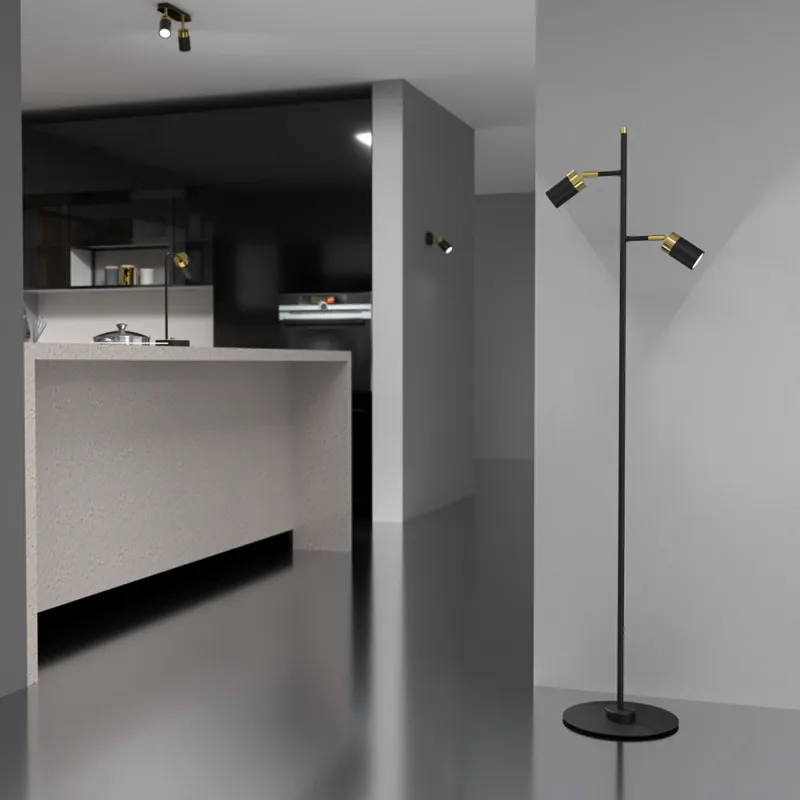 Lampadar Joker Milagro Gu10, Negru, MLP7535 Polonia
