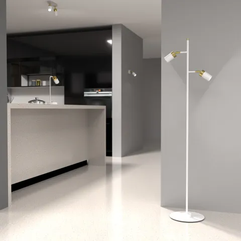 Lampadar Joker Milagro Gu10, Alb, MLP7537 Polonia