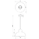 Pendul Harald Milagro E27, Verde, MLP7694 Polonia