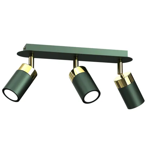 Lustra Plafon Joker Milagro Gu10, Verde, MLP7719 Polonia
