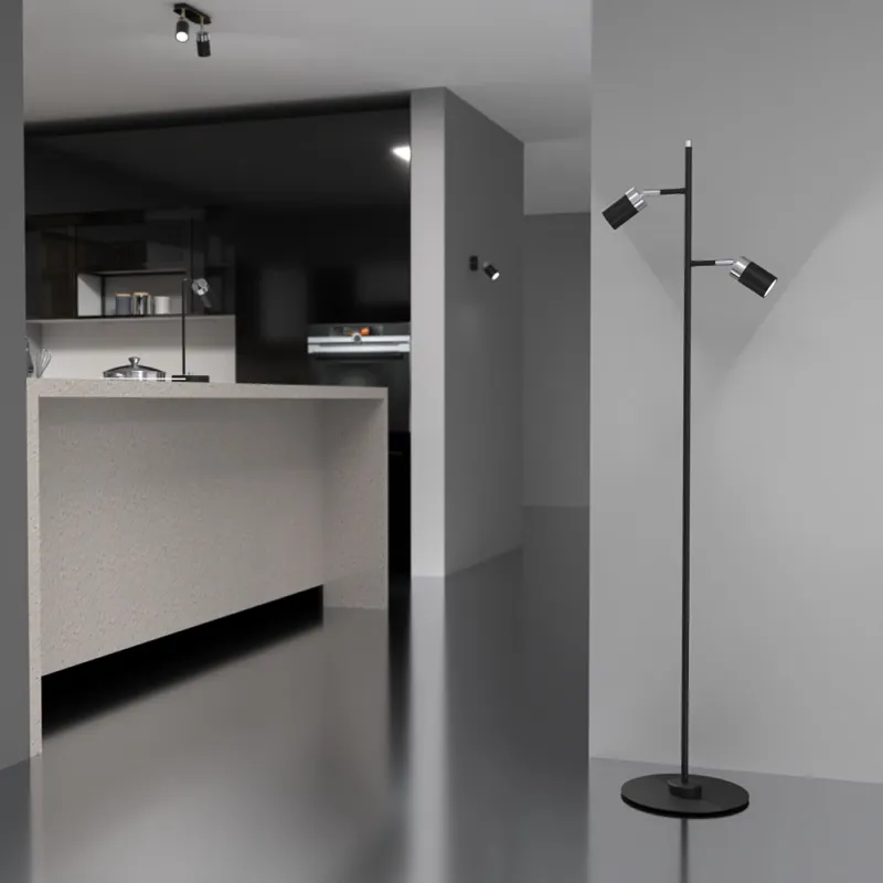 Lampadar Joker Milagro Gu10, Negru, MLP7750 Polonia