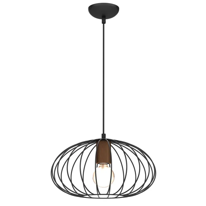 Pendul Meridiano Milagro E27, Negru, MLP7959 Polonia