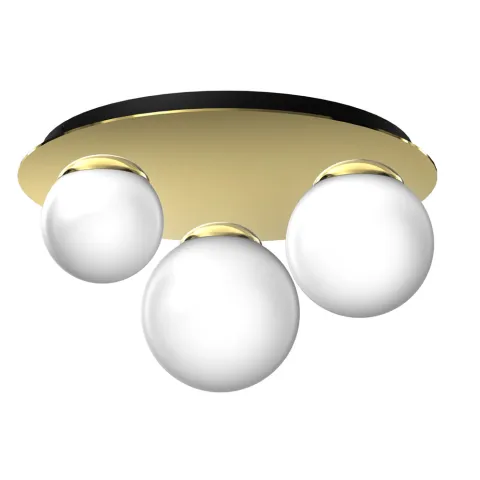 Lustra Plafon Plato Milagro E14, Auriu, MLP7966 Polonia