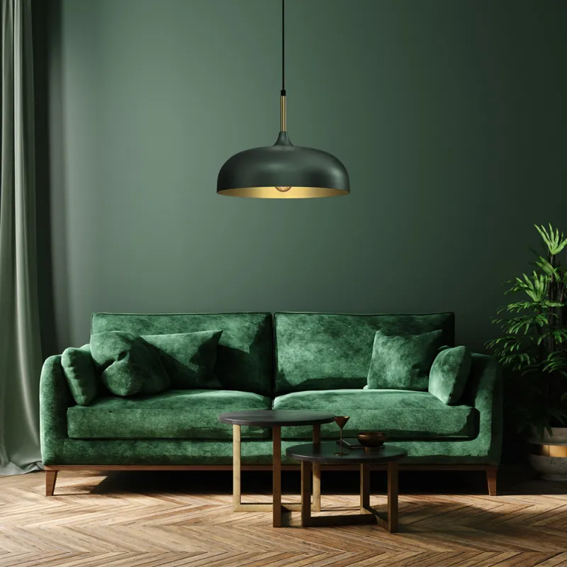 Pendul Lincoln Milagro E27, Verde, MLP8032, Polonia