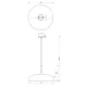 Pendul Lincoln Milagro E27, Albastru, MLP8033, Polonia