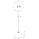 Pendul Navy Milagro E27, Albastru, MLP8288, Polonia