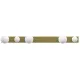 Lustra Plafon Bibione MLP8398 Milagro G9, Alb, Polonia