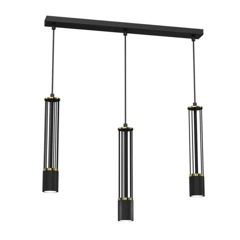 Suspensie Estilo Milagro Gu10, Negru, MLP8410, Polonia