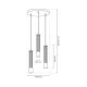 Suspensie Estilo Milagro Gu10, Negru, MLP8411, Polonia