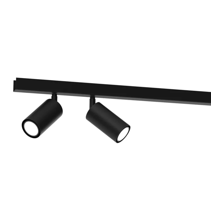 Lustra Spot Hudson Milagro Gu10, Negru, MLP8797, Polonia
