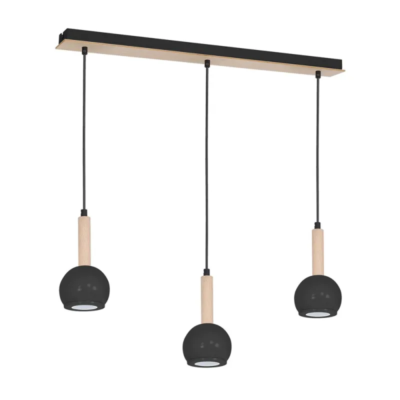 Suspensie Bolle Milagro Gu10, Negru, MLP8844 Polonia