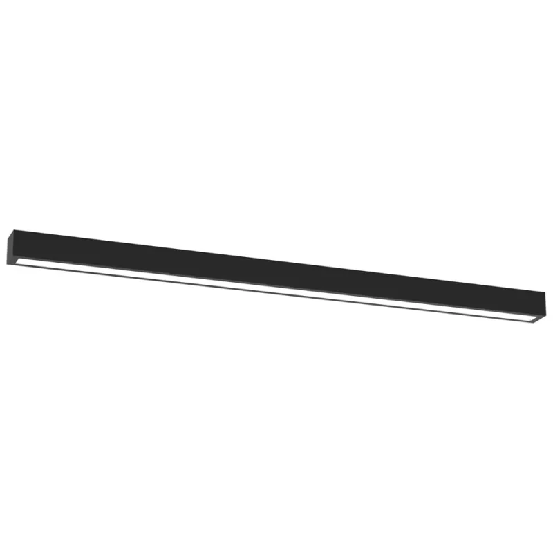 Plafoniera Lungo Milagro T8, Negru, MLP8910, Polonia