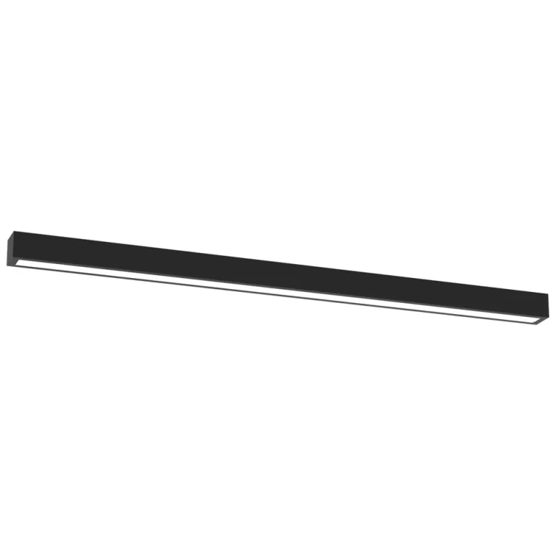 Plafoniera Lungo Milagro T8, Negru, MLP8910, Polonia