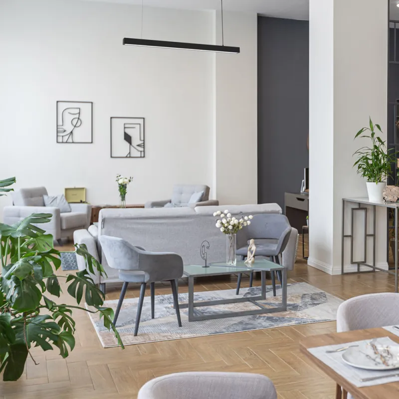 Suspensie Lungo Milagro T8, Negru, MLP8912, Polonia