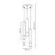 Suspensie Joker Milagro Gu10, Negru, MLP8918, Polonia