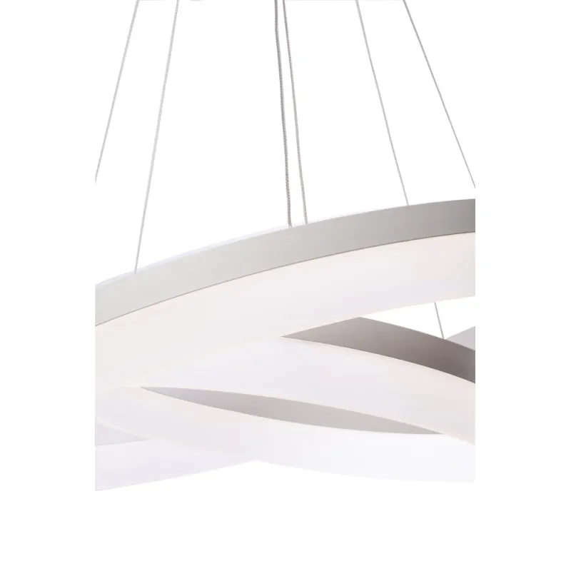 Suspensie RING Milagro Modern, LED, Alb, ML065, Polonia