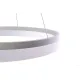 Suspensie RING Milagro Modern, LED, Alb, ML066, Polonia