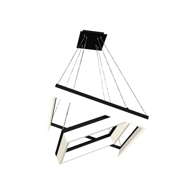 Suspensie NERO Milagro Modern, LED, Negru, ML082, Polonia
