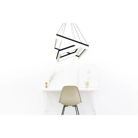 Suspensie NERO Milagro Modern, LED, Negru, ML082, Polonia
