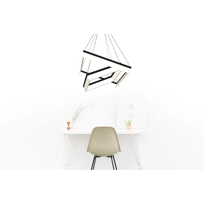 Suspensie NERO Milagro Modern, LED, Negru, ML082, Polonia