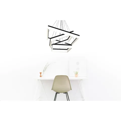 Suspensie NERO Milagro Modern, LED, Negru, ML083, Polonia