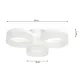 Lustra Plafon RING Milagro Modern, LED, Alb, ML166, Polonia