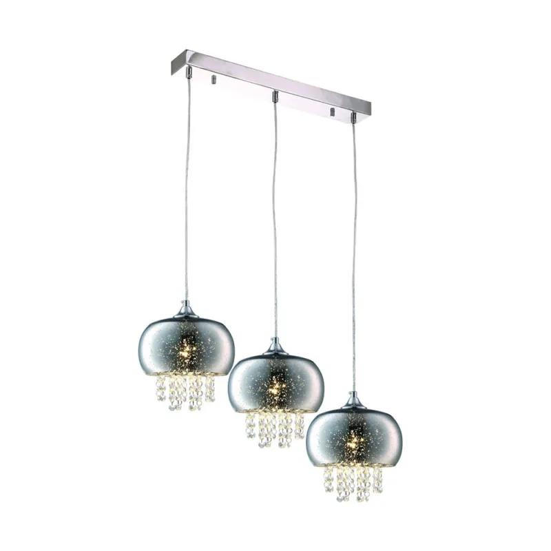 Suspensie STARLIGHT Milagro Modern, E14, Crom, ML3787, Polonia