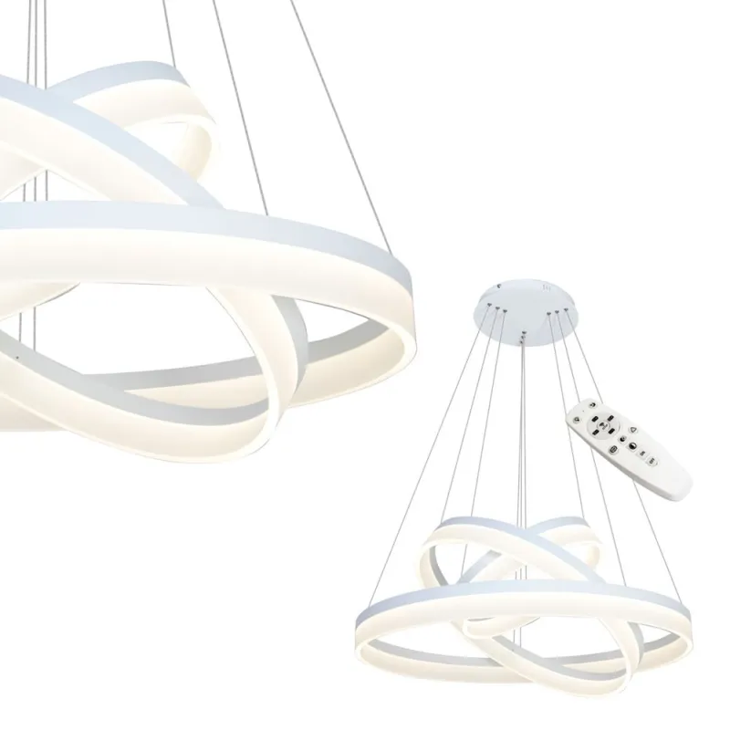 Suspensie RING Milagro Modern, LED, Alb, ML4080, Polonia