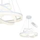 Suspensie RING Milagro Modern, LED, Alb, ML4080, Polonia
