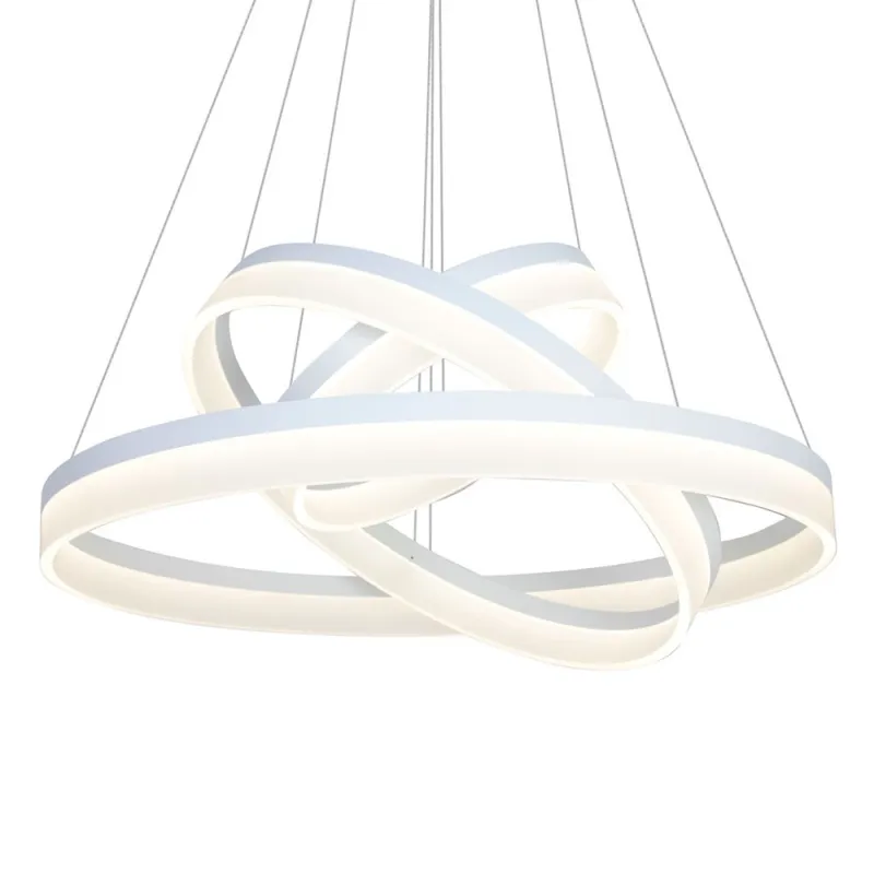Suspensie RING Milagro Modern, LED, Alb, ML4080, Polonia