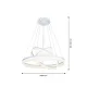 Suspensie RING Milagro Modern, LED, Alb, ML4080, Polonia